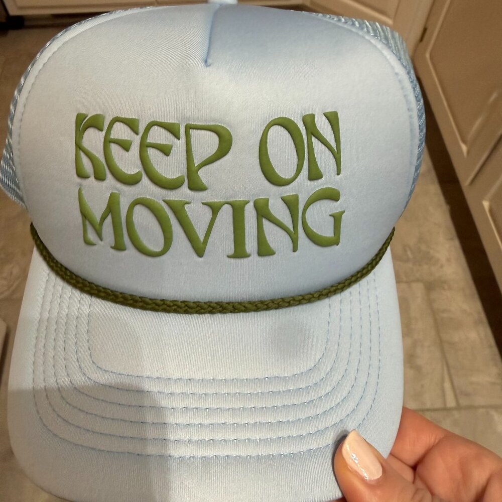 Daily Practice Trucker Hat - Keep Moving on